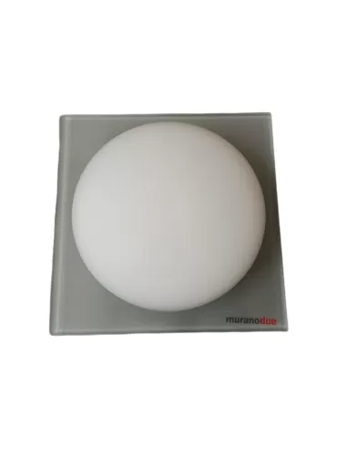 Leucos 0420103 mini gio'p-pl blanco satinado marco cristal 1x33w g9